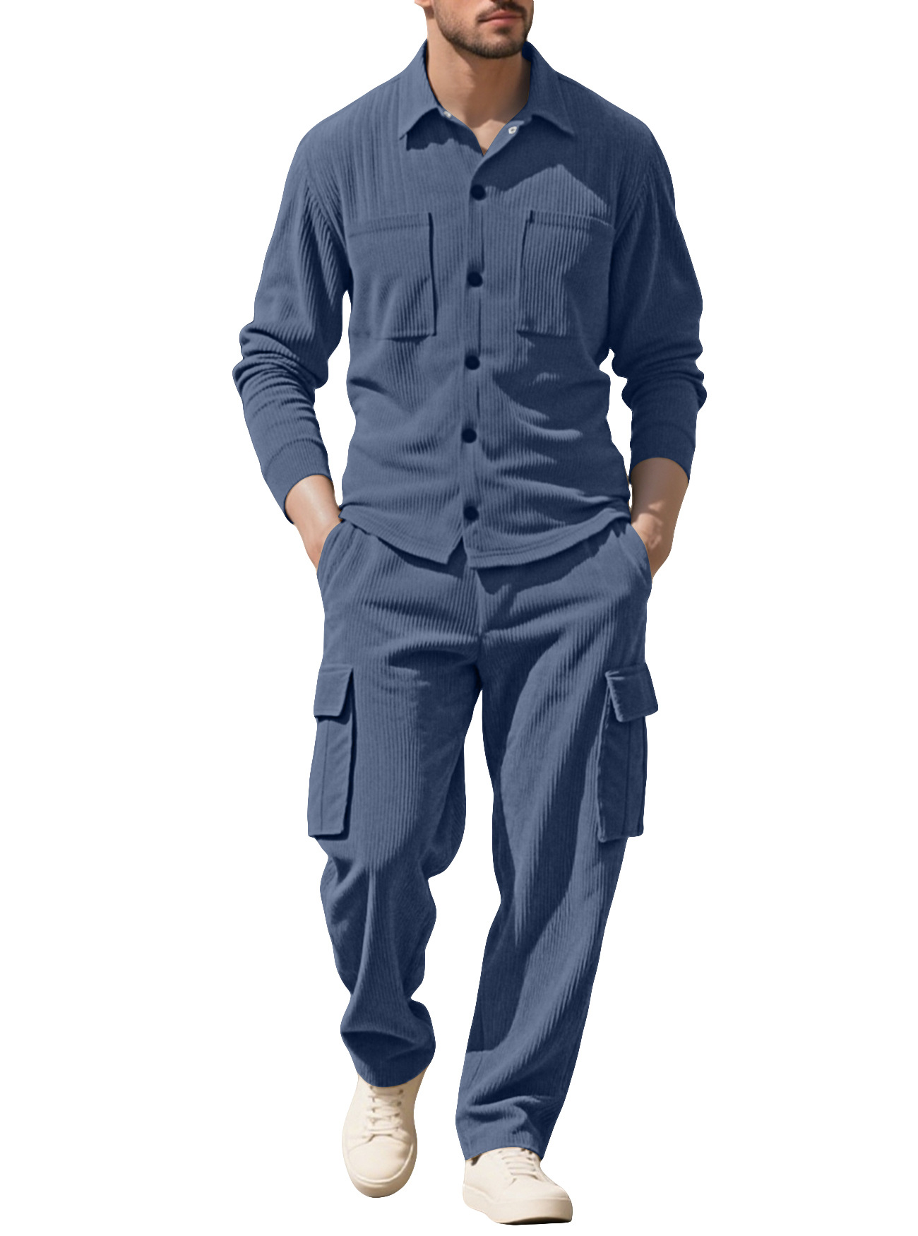 Outdoor Sportswear - Erkek Eşofman Takımı Kordonlu İş Kıyafeti