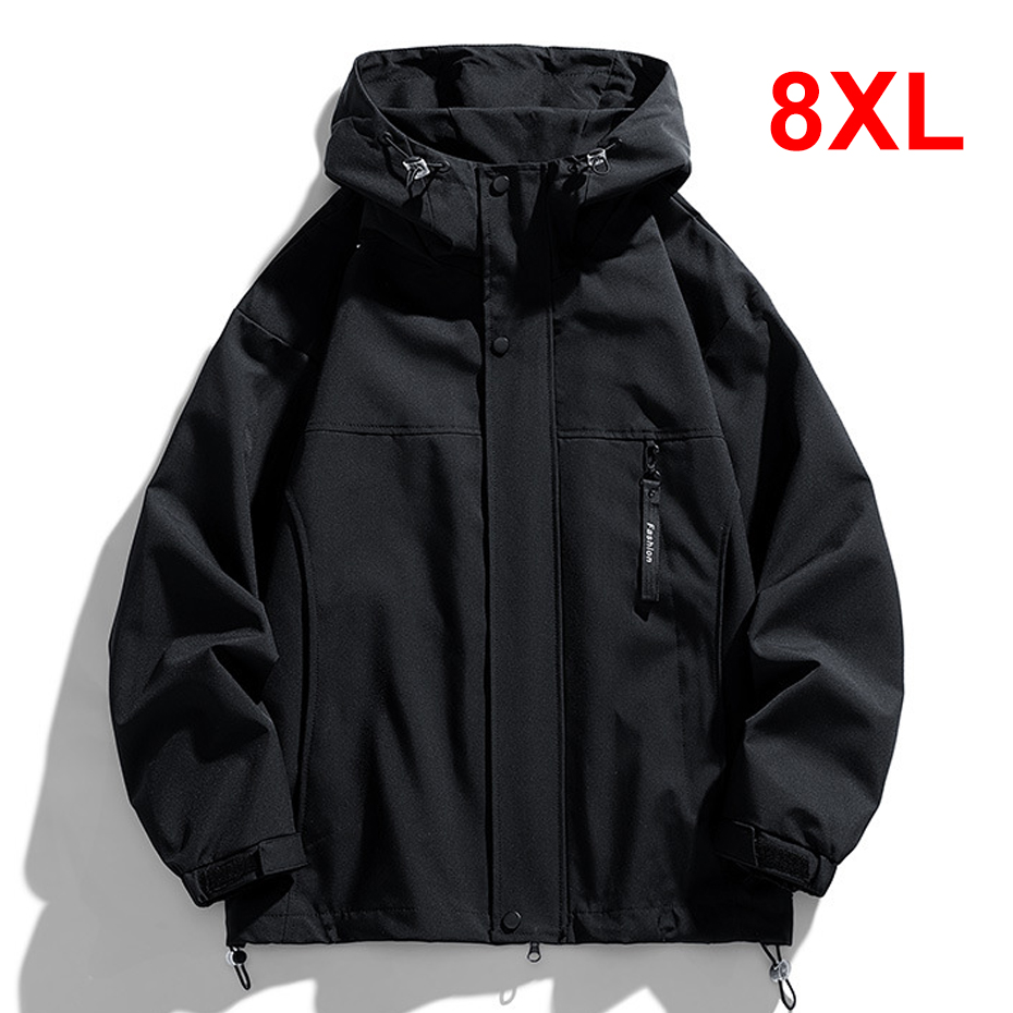 Outdoor Sport Waterproof Jacket - Siyah kamp ceket erkekler rüzgâr siperi