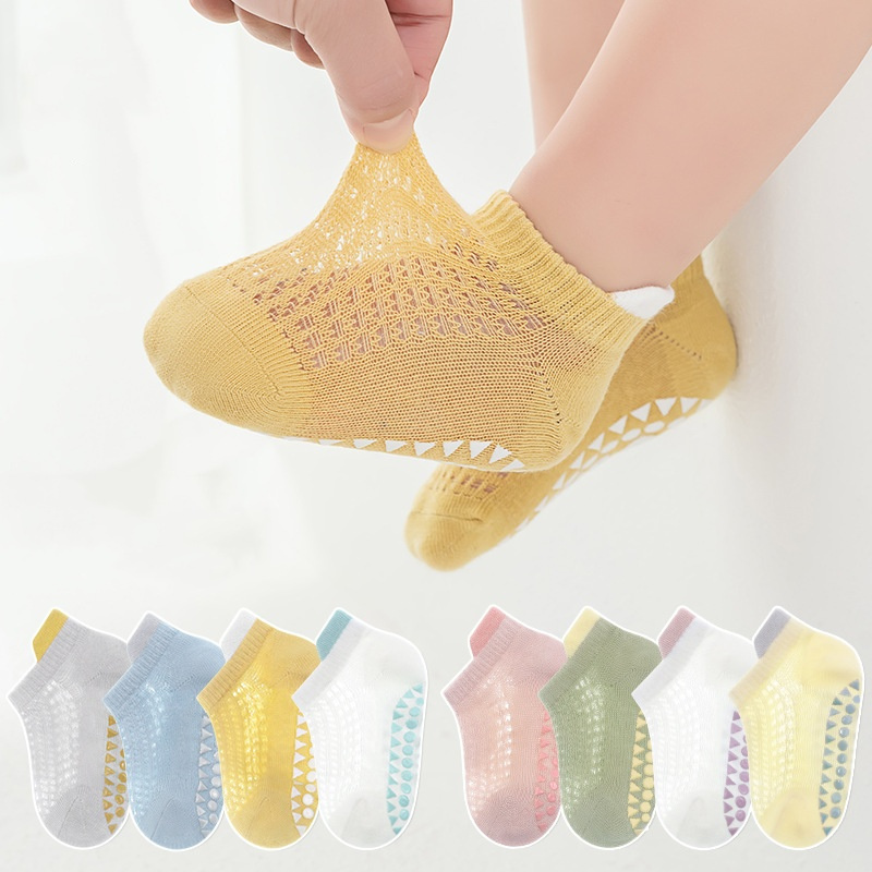 Trampoline Park Sock - 4 çift Ince Çocuklar Bebek Tekne