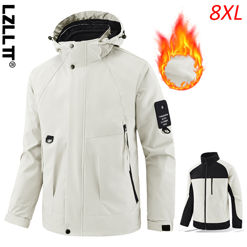 Outdoor Sport Waterproof Jacket - Kış Erkekler Açık Rüzgar Geçirmez Kayak