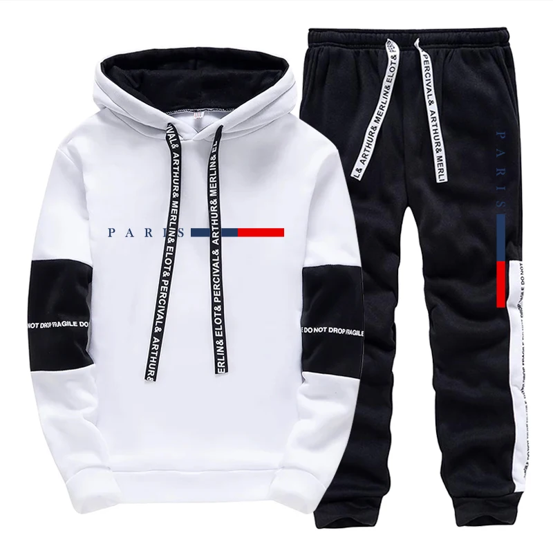Outdoor Sportswear - Erkek Takımı/Hoodie/Pantolon Paris Modası Sonbahar Kış
