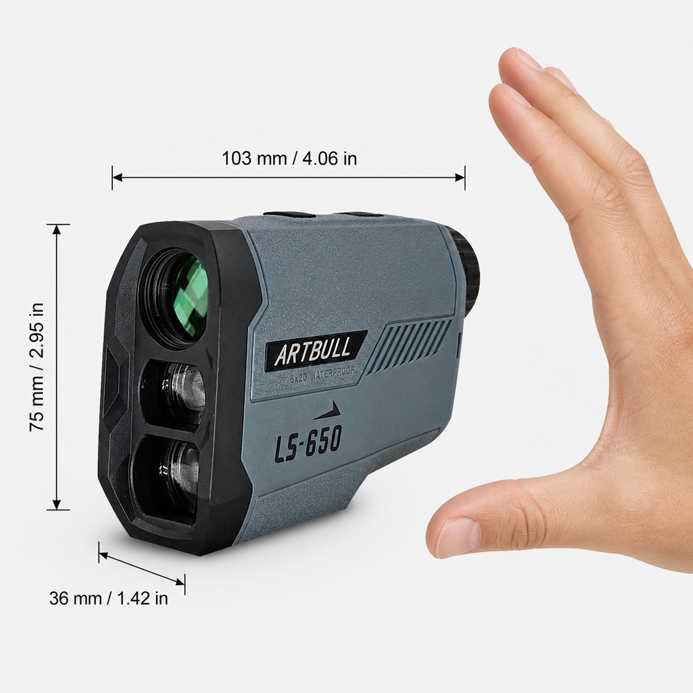 Golf Mesafe Ölçer 650m 6X20 La - Outdoor Sports incelemesi ve fiyatı
