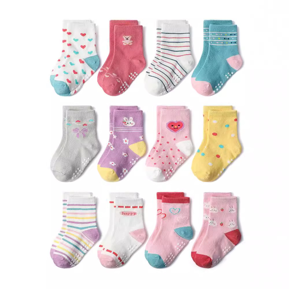 1/3/6/9/12 Çift Çocuk Çorap Se - Trampoline Park Sock incelemesi ve fiyatı