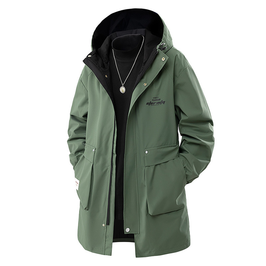 9XL Artı Boyutu Uzun Rüzgarlık - Outdoor Sport Waterproof Jacket incelemesi ve fiyatı